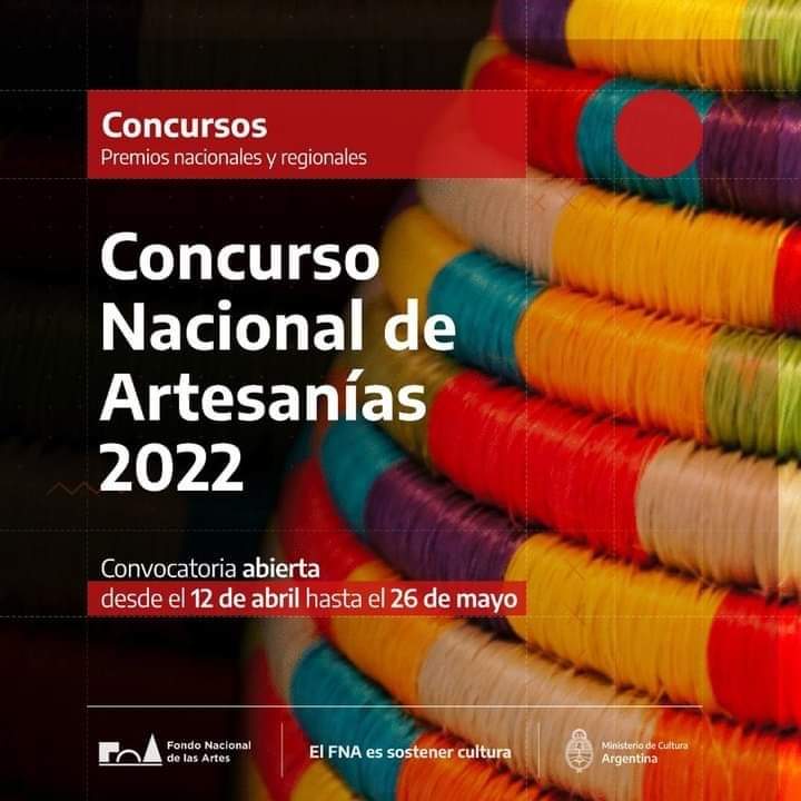 Se abre el Concurso Nacional de Artesanías del Fondo Nacional de las Artes￼