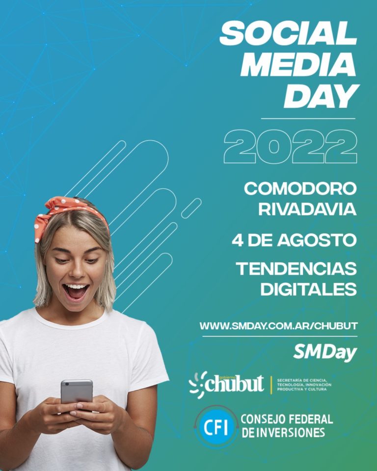 EL SOCIAL MEDIA DAY NUEVAMENTE EN CHUBUT: TENDENCIAS E INNOVACIÓN EN MEDIOS DIGITALES