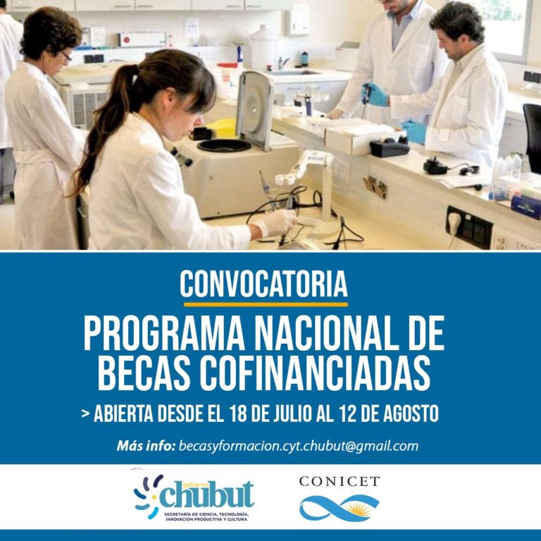 LA PROVINCIA DEL CHUBUT ABRE CONVOCATORIA PARA BECAS