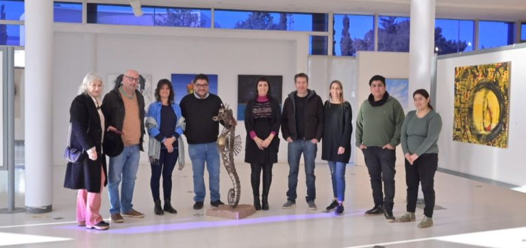 La Muestra Colectiva Madryn Itineranten quedó inaugurada en el centro cultural provincial